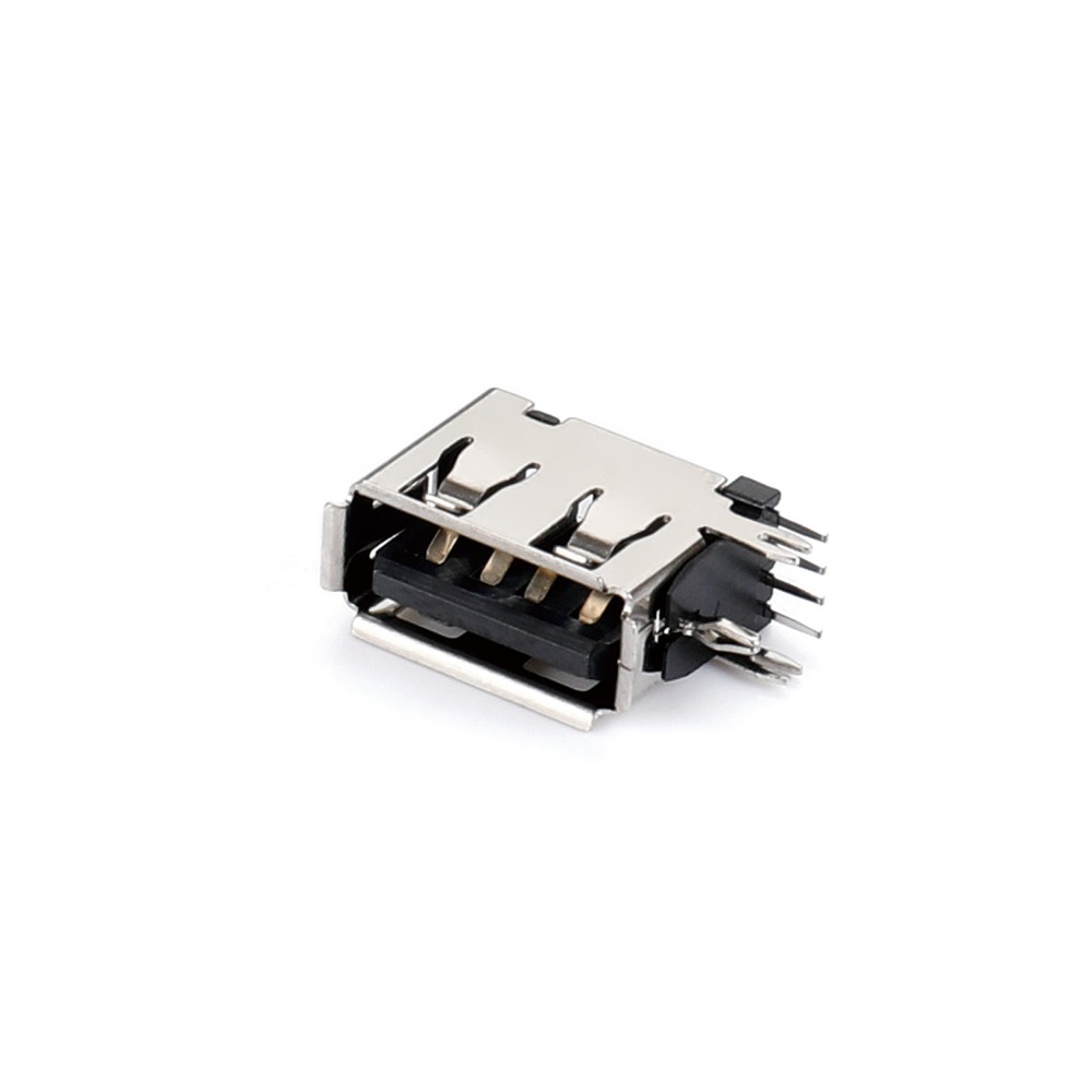 01AIS-1501 USB AF 90度側插短體10.0有卷邊